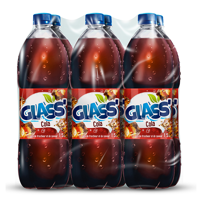 Glass’ Cola pack  6x1.5L - 2 sur 2