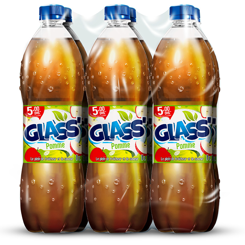 Glass’ Pomme pack 6x1L - 2 sur 4