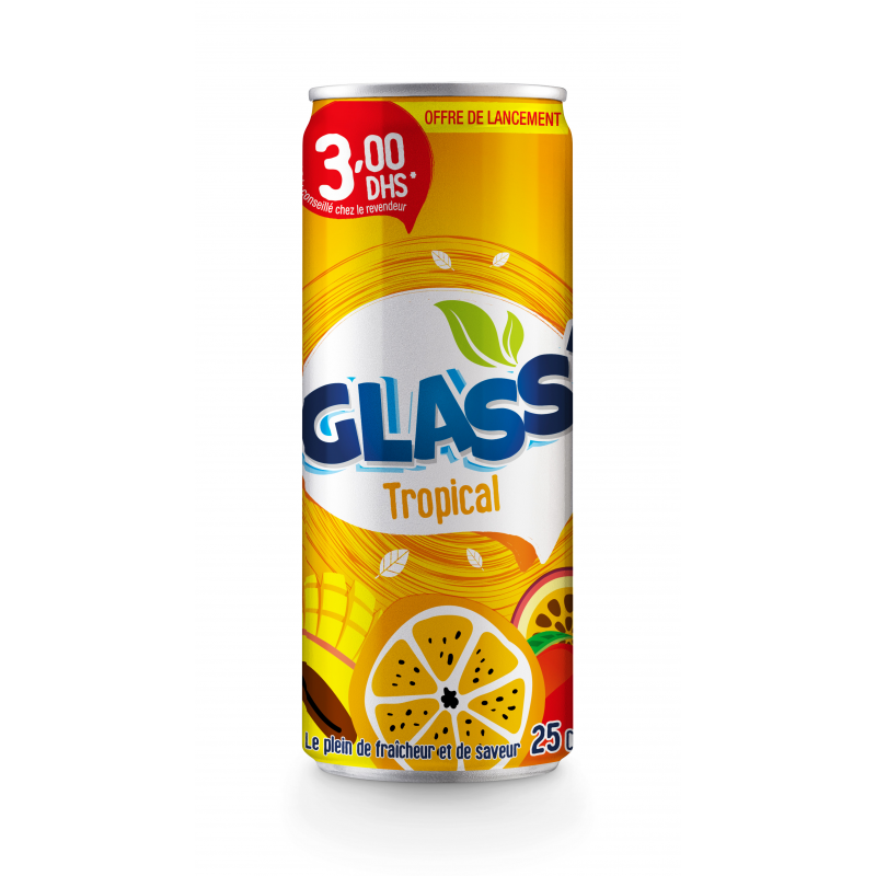 Glass’ Tropical Canette 12x25cl