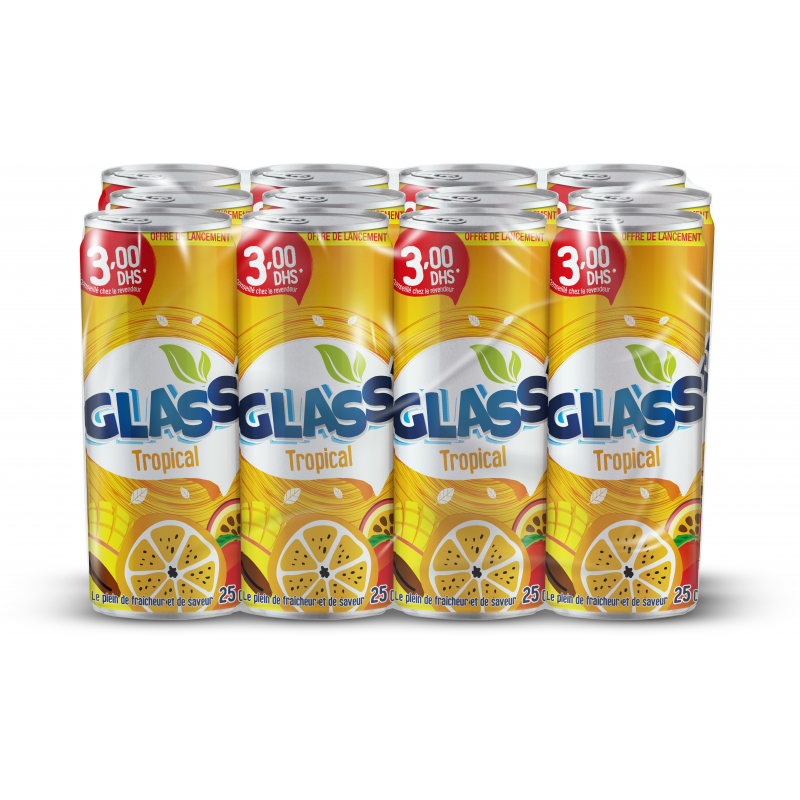 Glass’ Tropical Canette 12x25cl - 2 sur 4