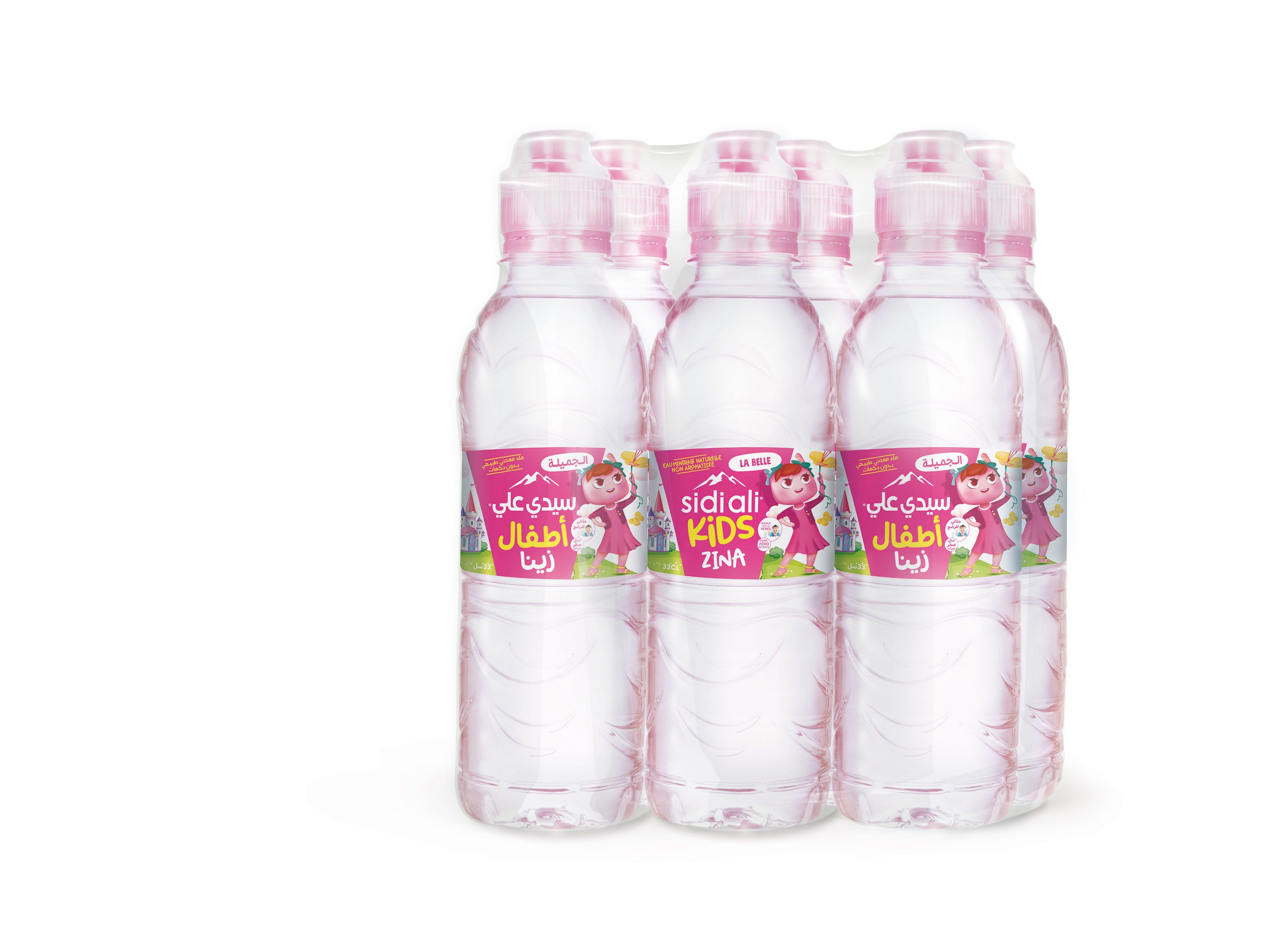 Sidi Ali Kids ZINA Rose pack 6x33cl - 2 sur 2