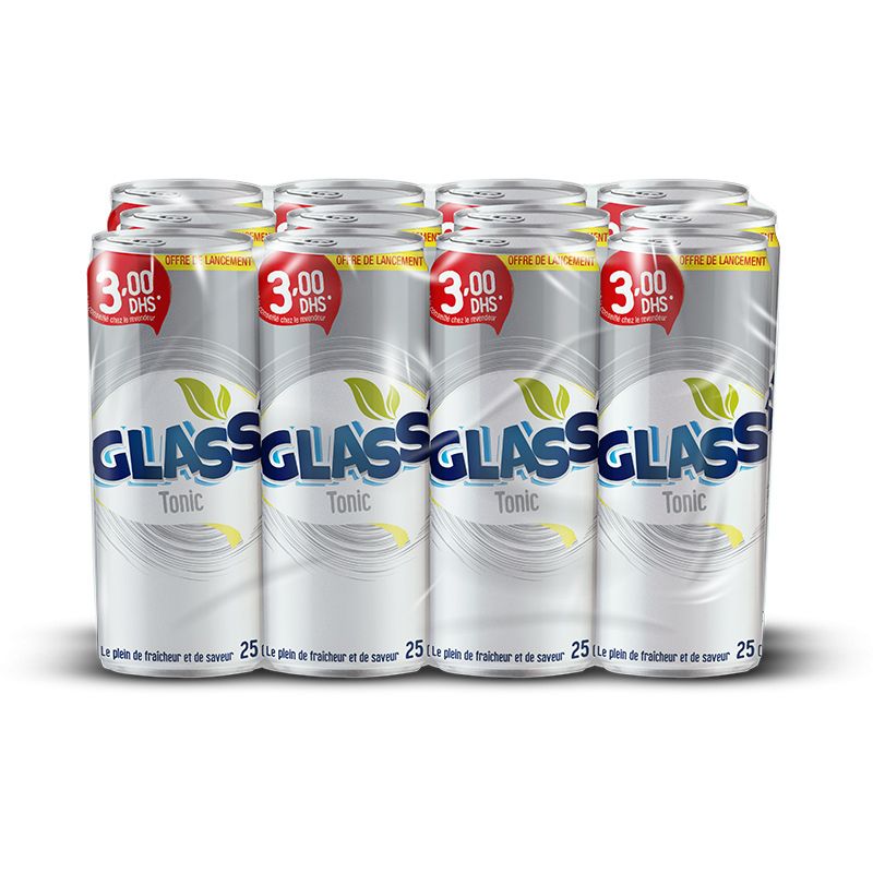 Glass’ Tonic Canette 12x25cl - 2 sur 4