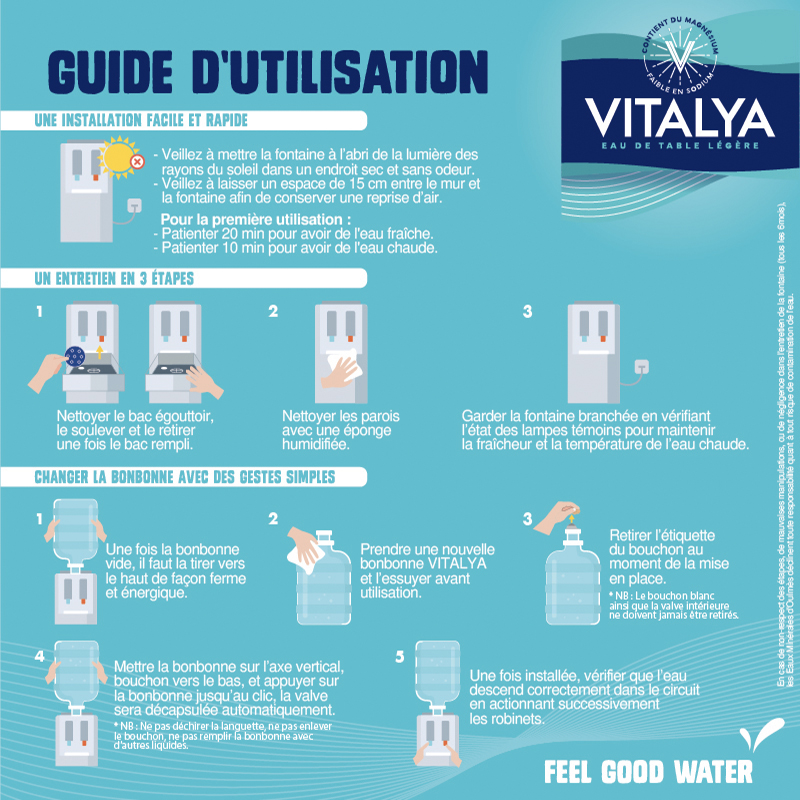 VITALYA bonbonne 18,9L avec consignation - 3 sur 3
